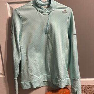 Adidas running 1/4 zip pullover